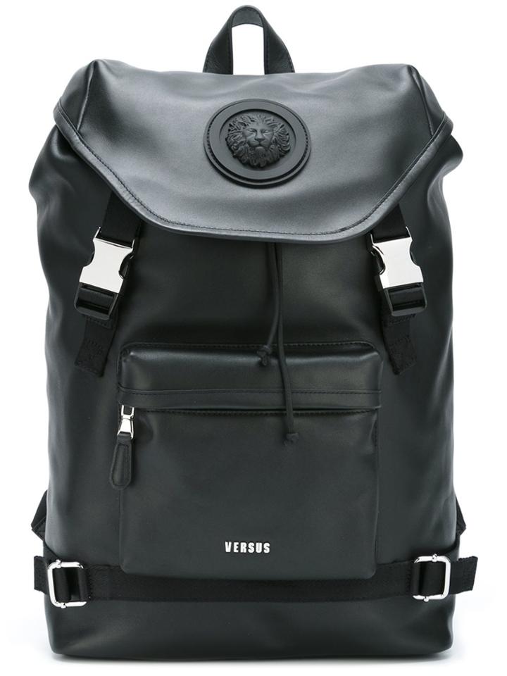 Versus Buckled Bacpack - Black