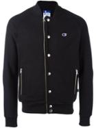 Champion 'champion X Beams' Bomber Jacket, Men's, Size: Small, Black, Cotton/polyester