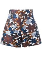 Michael Kors - Floral Print Shorts - Women - Silk/polyamide/polyester/rayon - 2, Women's, Silk/polyamide/polyester/rayon