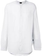Emporio Armani Mandarin Collar Shirt - White