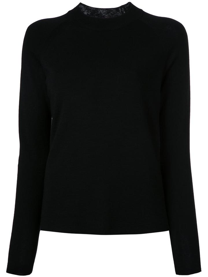 Studio Nicholson - Crew Neck Knitted Top - Women - Merino - 1, Black, Merino