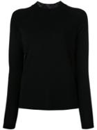Studio Nicholson - Crew Neck Knitted Top - Women - Merino - 1, Black, Merino