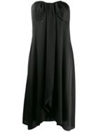 Federica Tosi Strapless Party Dress - Black