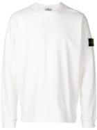 Stone Island Long Sleeve Top - White