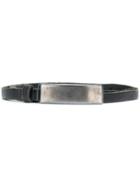 Goti Worn-out Effect Belt - Black