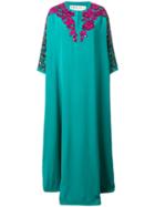 Emilio Pucci Embellished Kaftan Dress - Green