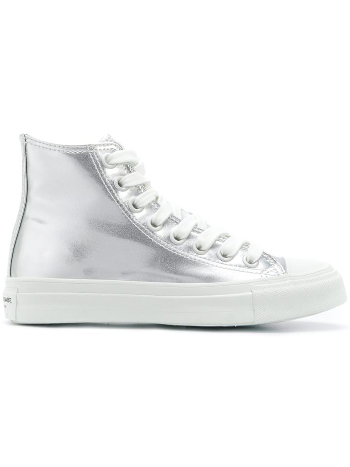 Junya Watanabe High Top Sneakers - Metallic