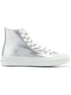 Junya Watanabe High Top Sneakers - Metallic