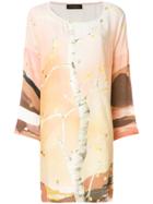 Stine Goya Tree Print Shift Dress - Nude & Neutrals
