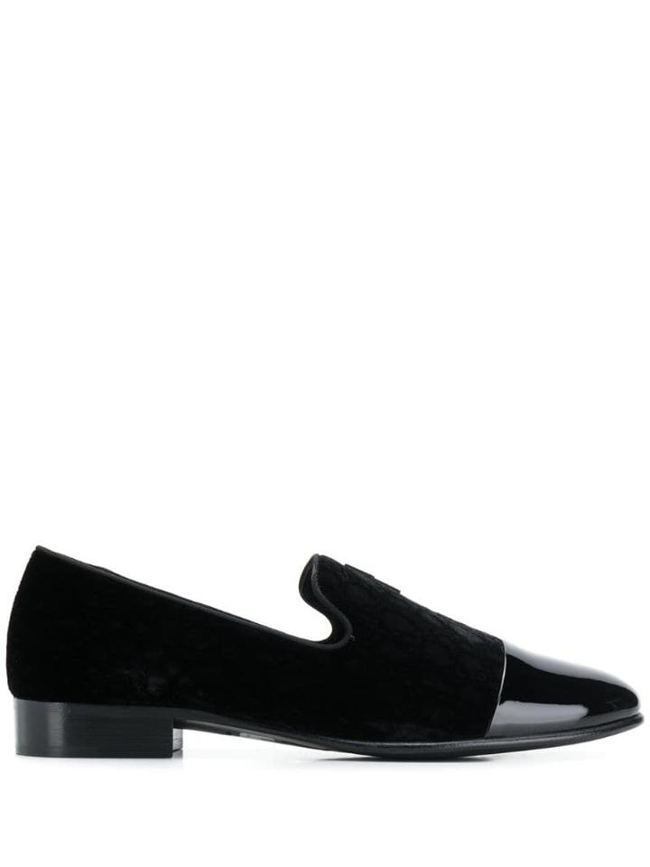Giuseppe Zanotti David Flash Moccasins - Black