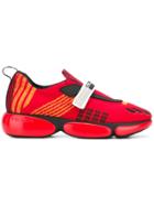 Prada Sock Knit Sneakers - Red