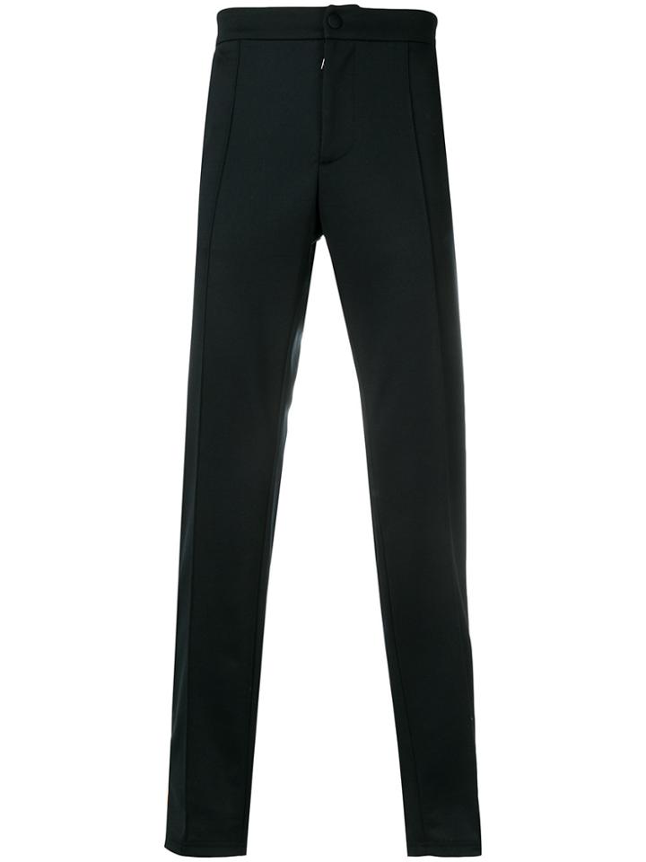Valentino Side Stripe Trousers - Black