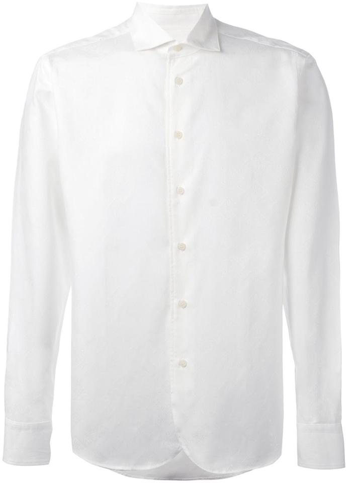Al Duca D'aosta 1902 Textured Shirt - White