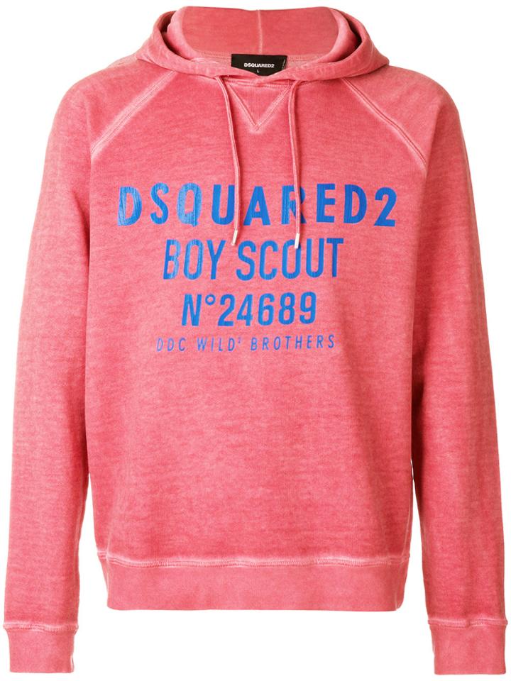 Dsquared2 Boy Scout Printed Hoodie