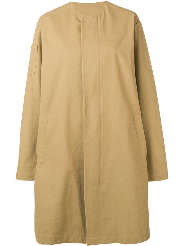 Sara Lanzi Oversized Coat - Neutrals