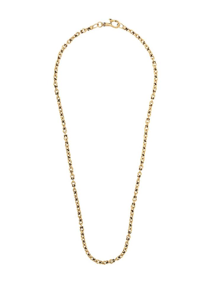 John Varvatos Double Round Chain Necklace - Gold