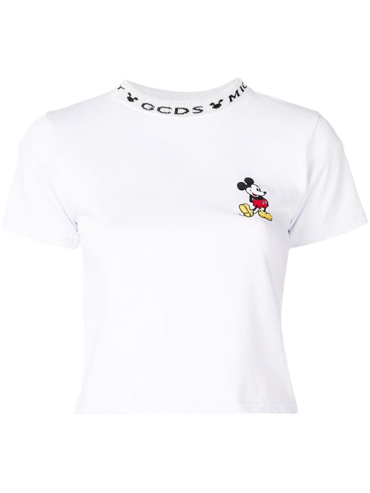 Gcds Mickey Mouse T-shirt - White