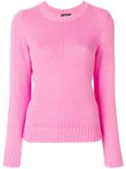 A.p.c. Round Neck Sweater - Pink & Purple