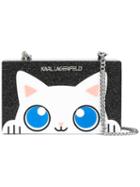 Karl Lagerfeld Cat Box Cross-body Bag, Women's, Black, Acrylic
