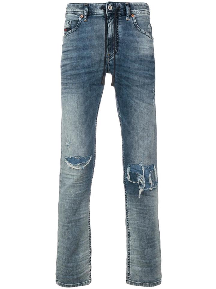 Diesel Thommer Joggjeans - Blue