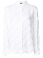 Versus Fringed Shirt - White