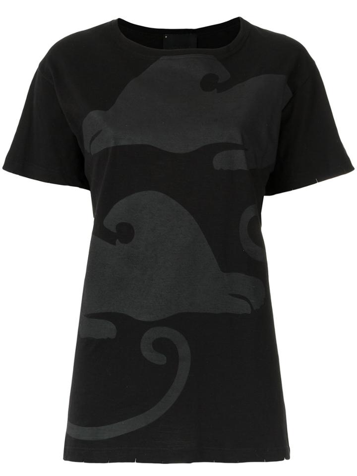 Andrea Bogosian Printed T-shirt - Black