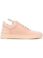 Filling Pieces Perforated Platform Sole Sneakers - Pink