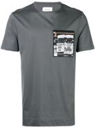Limitato Zipped Pocket T-shirt - Grey