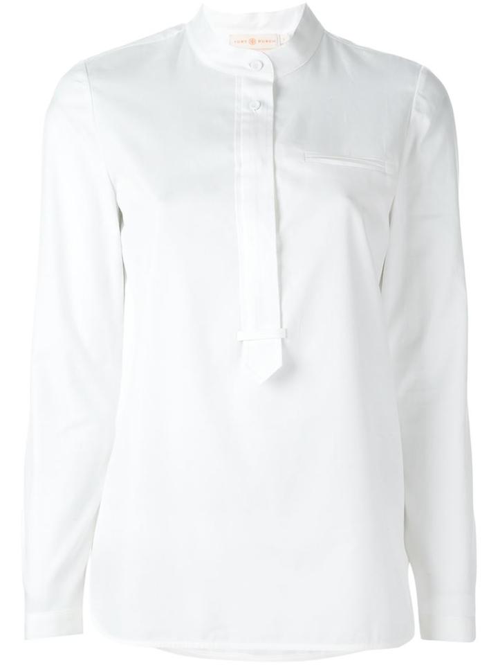 Tory Burch Band Collar Shirt