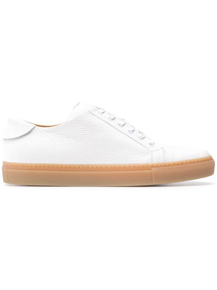 Collegium Lace-up Sneakers - White