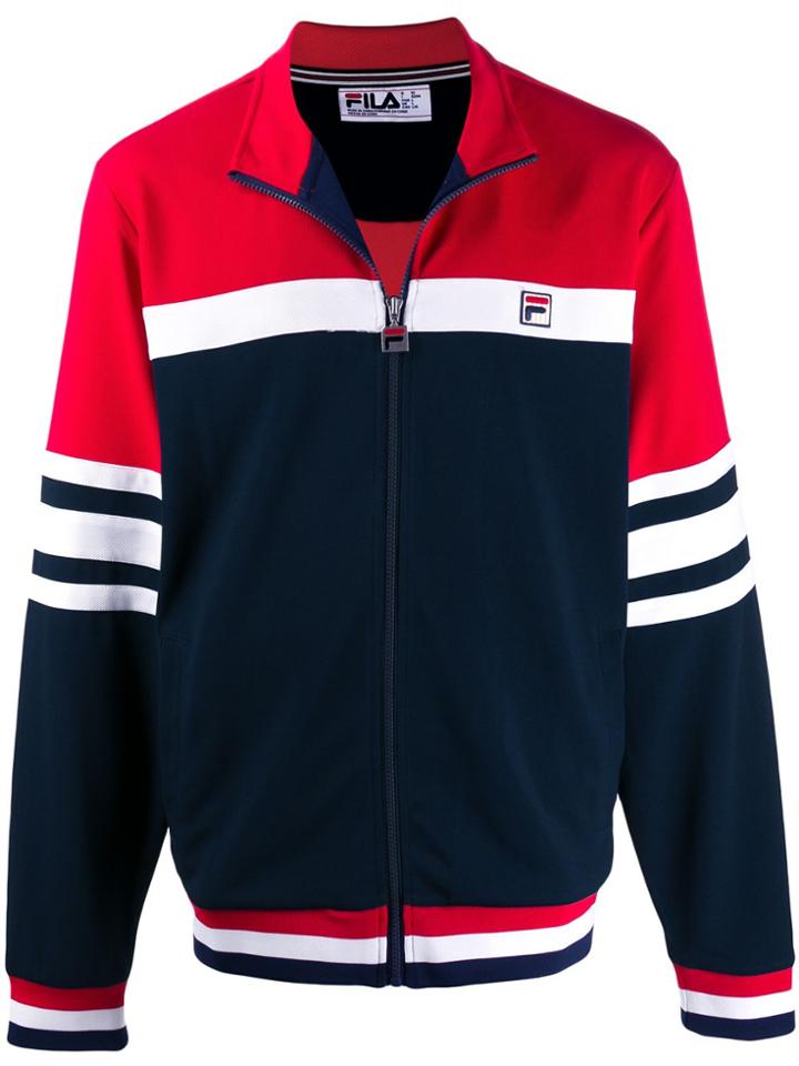 Fila Vintage Courto Track Jacket - Blue