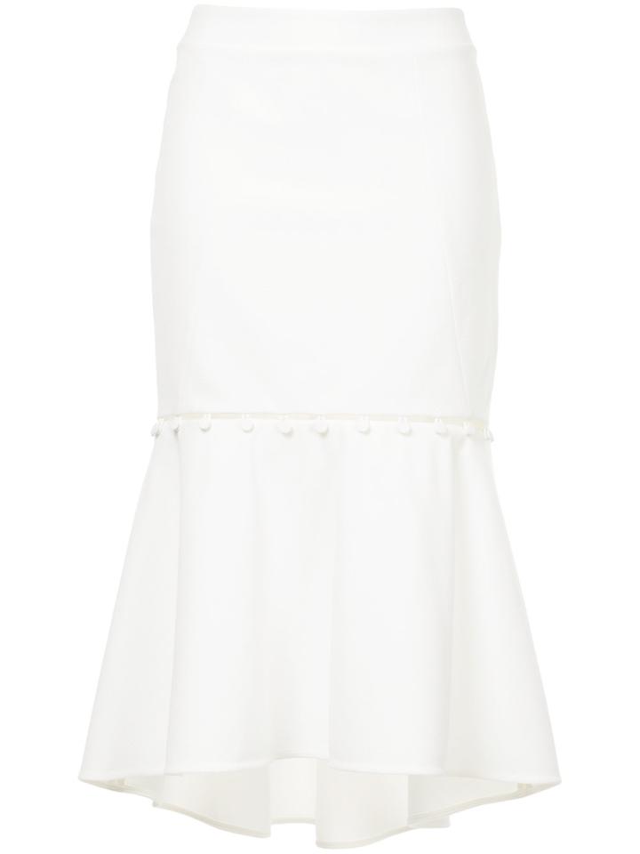 Rebecca Vallance Cortona Peplum Skirt - White