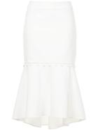 Rebecca Vallance Cortona Peplum Skirt - White