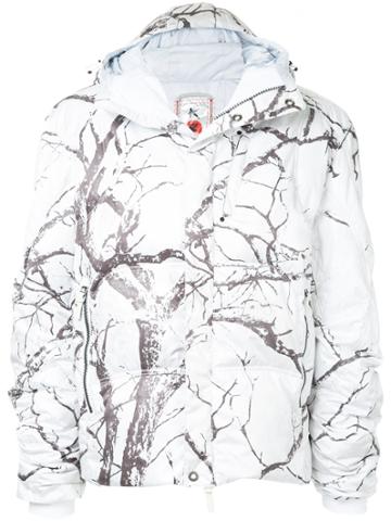 Kru Forest Puffer Jacket - White