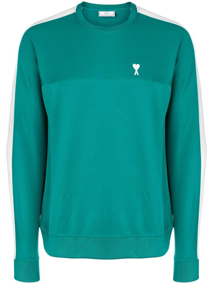Ami Alexandre Mattiussi Crewneck Sweatshirt - Green