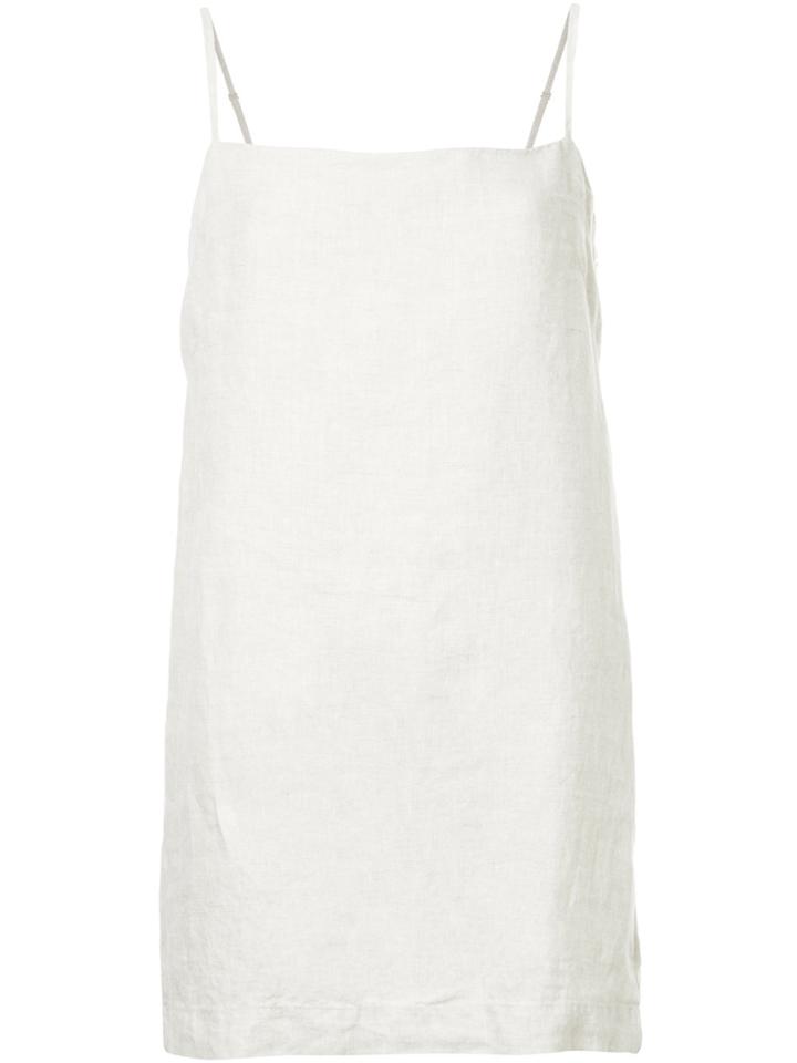 Venroy Lace-up Mini Dress - Nude & Neutrals