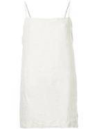 Venroy Lace-up Mini Dress - Nude & Neutrals