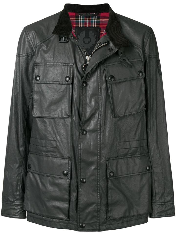Belstaff Coated Jacket - Black
