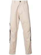 Stone Island Shadow Project Beige Lightweight Zip Trousers - Neutrals
