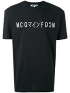 Printed T-shirt - Men - Cotton - M, Black, Cotton, Mcq Alexander Mcqueen
