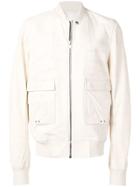 Rick Owens Classic Bomber Jacket - Neutrals
