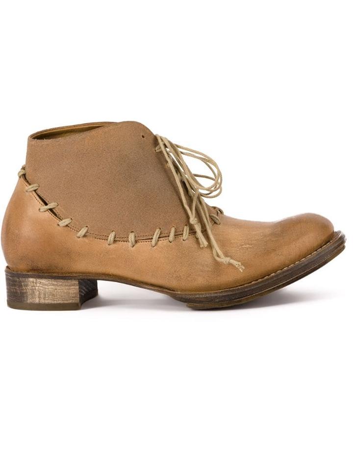 Cherevichkiotvichki Lace Up Boots - Neutrals