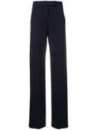 Max Mara Classic Tailored Trousers - Blue