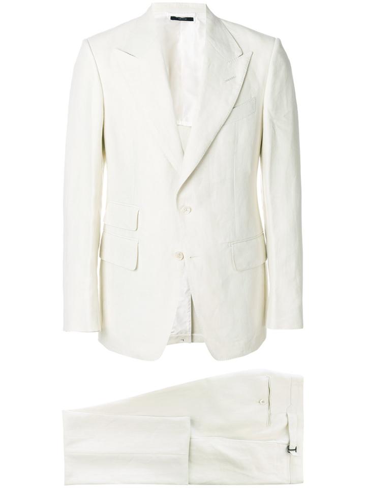 Tom Ford Classic Two-piece Suit - Nude & Neutrals