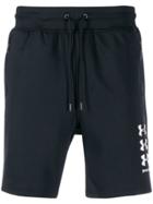 Palm Angels Palm Angels X Under Armour Recovery Shorts - Black