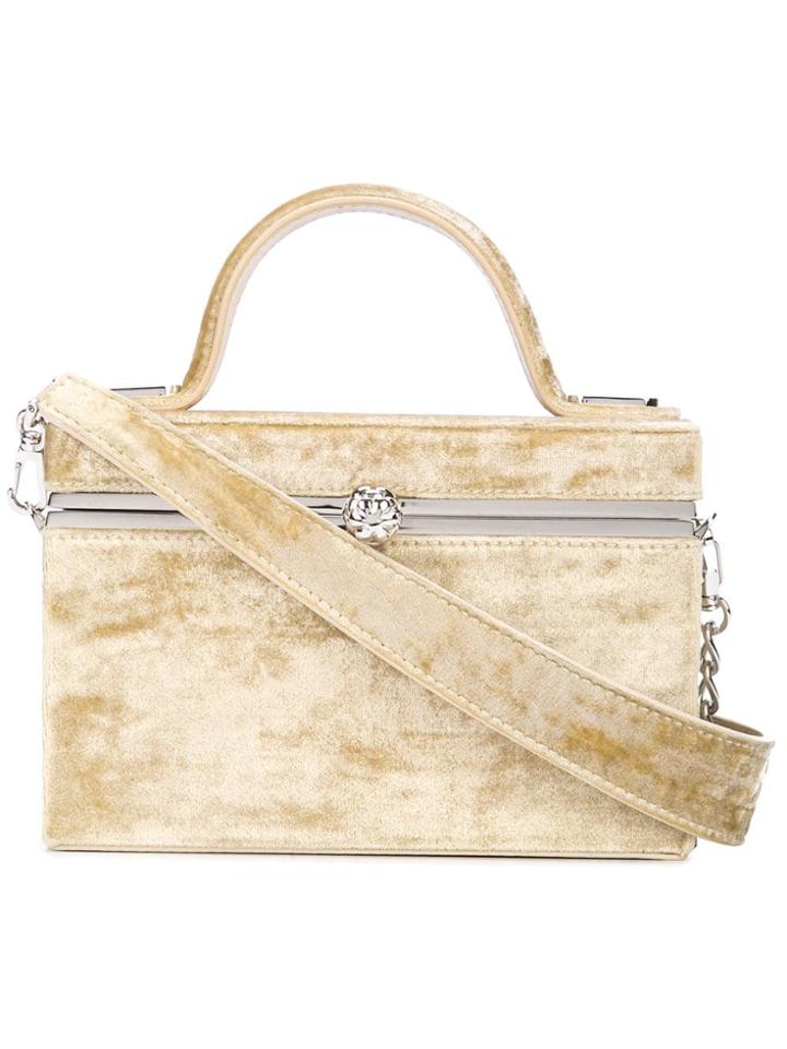 Tyler Ellis Ava Mini Box Bag - Nude & Neutrals