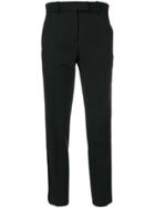 Racil Cropped Tapered Trousers - Black