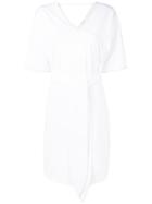 Brunello Cucinelli V Back Dress - White