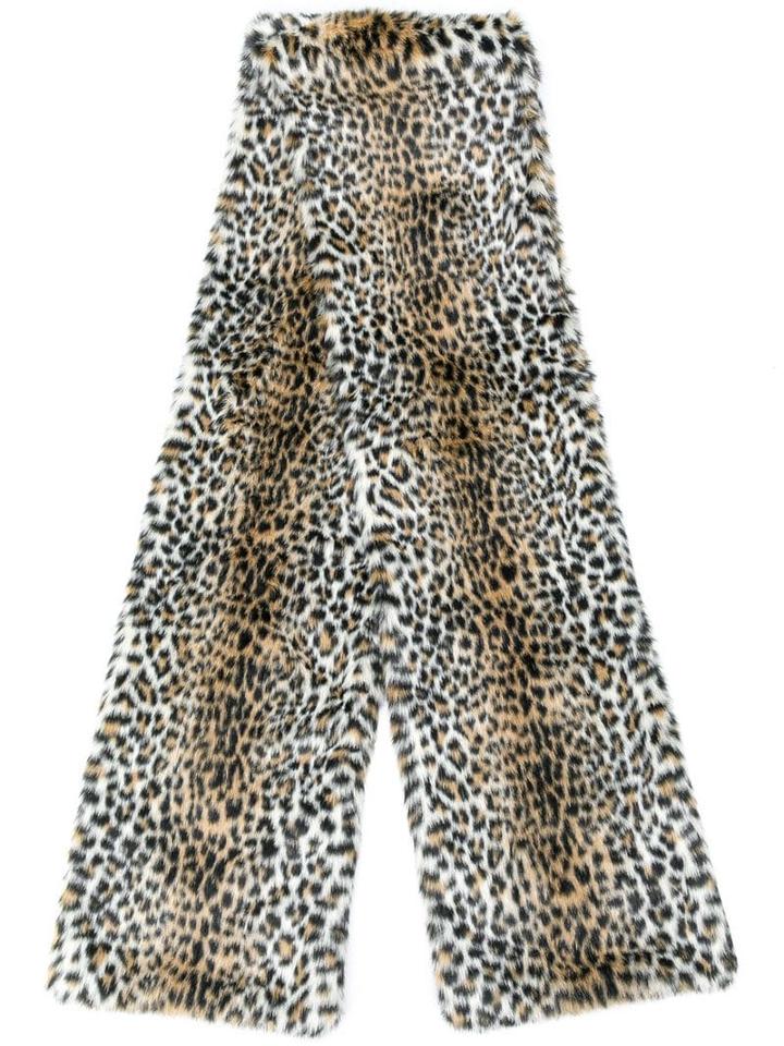 Philosophy Di Lorenzo Serafini Leopard Fur Scarf - Neutrals