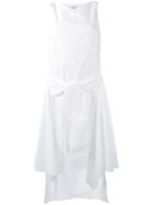 Aalto - Draped Dress - Women - Cotton/polyester/acetate - 36, White, Cotton/polyester/acetate